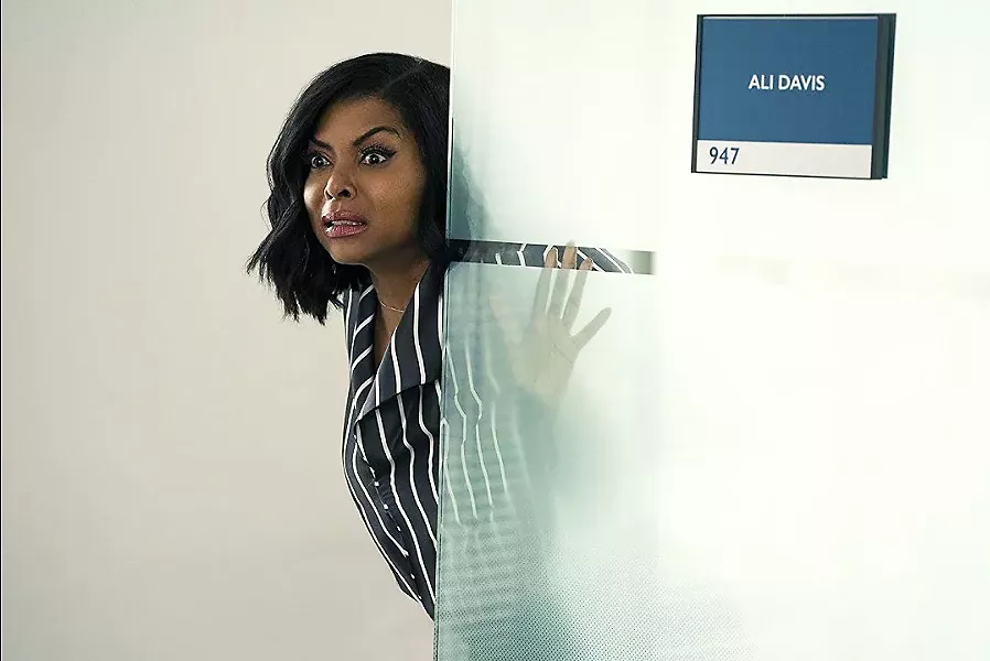 SAY WHAT? Taraji P. Henson stars as Ali Davis, a woman who gets the upper hand over her fellow male sports agents when she begins to hear their thoughts, in What Men Want. - PHOTO COURTESY OF BET FILMS