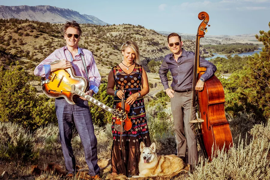 CELEBRATE 'THE BAND' Playing songs from roots rock act The Band's first two albums as well as originals, Hot Club of Cowtown (left) will join The Dustbowl Revival at the Fremont on March 20. - PHOTO COURTESY OF HOT CLUB OF COWTOWN
