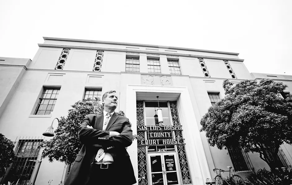 SUSPENDED Pismo Beach City Councilmember and Coastal Commissioner Erik Howell had his law license suspended by the state bar last month for professional misconduct. - FILE PHOTO BY HENRY BRUINGTON