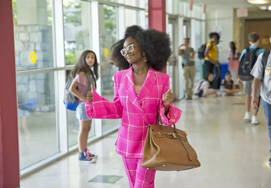 NOT BIG When ruthless tech mogul Jordan Saunders is transformed into her younger self (Marsai Martin), she has to find a way to revert to adulthood, in Little, in this reversal of the plot of Tom Hanks' Big. - PHOTO COURTESY OF UNIVERSAL PICTURES