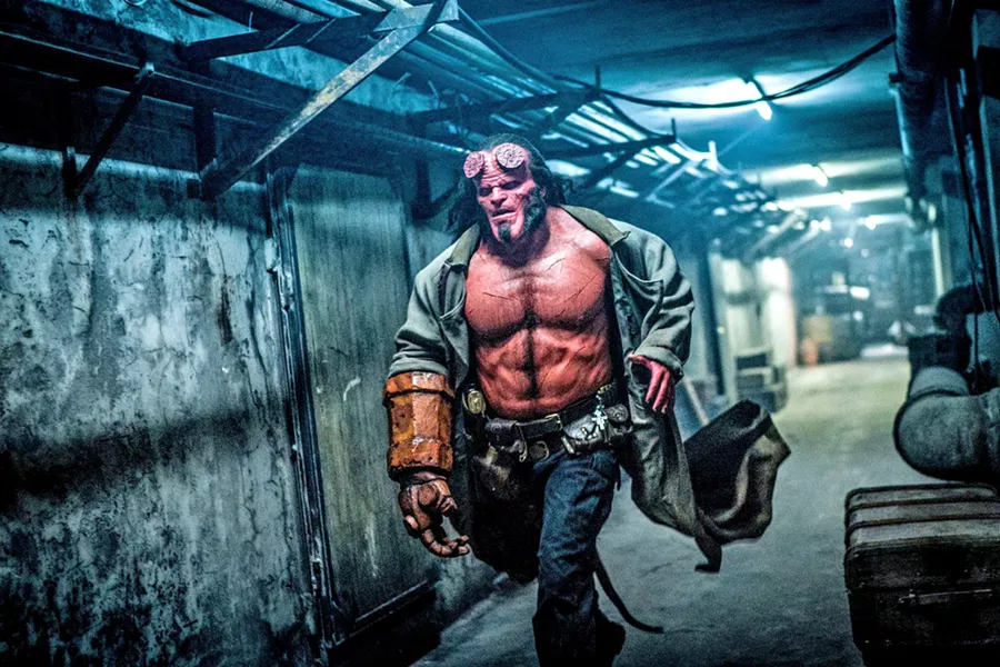 ANTIHERO Well-meaning half-demon Hellboy (David Harbour) must stop an undead sorceress from releasing hell on Earth, in Hellboy. - PHOTO COURTESY OF SUMMIT ENTERTAINMENT