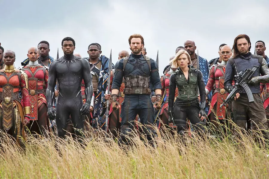 RESTORATION TIME Thanos has turned half the population of the universe to dust, but the remaining Avengers re-team to restore the balance, in Avengers: Endgame. - PHOTO COURTESY OF MARVEL STUDIOS