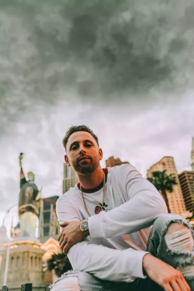 AFTER-PARTY Hip-hop, R&B, soul singer James Kaye can do it all. Check him out at the SLO Brew after-party for Shabang Reborn, on May 4. - PHOTO COURTESY OF JUAN LEON