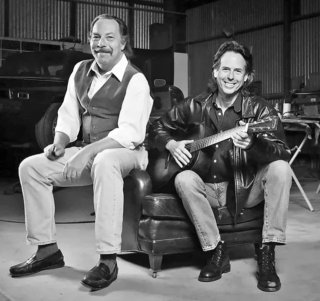 FUN-DRAISER Good-time Santa Barbara blues ambassadors Tom Ball and Kenny Sultan are among several performers playing a June 2 fundraiser for local nonprofit Infinite Music in Harmony. - PHOTO COURTESY OF TOM BALL AND KENNY SULTAN