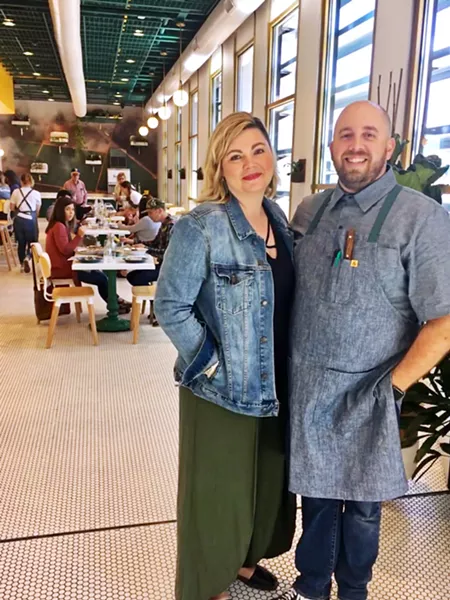 DREAM TEAM Farmhouse Corner Market is co-owned by two married couples: Chef Will and Kari Torres (pictured), and partners Ryan and Leanne Harris. - PHOTOS BY BETH GIUFFRE