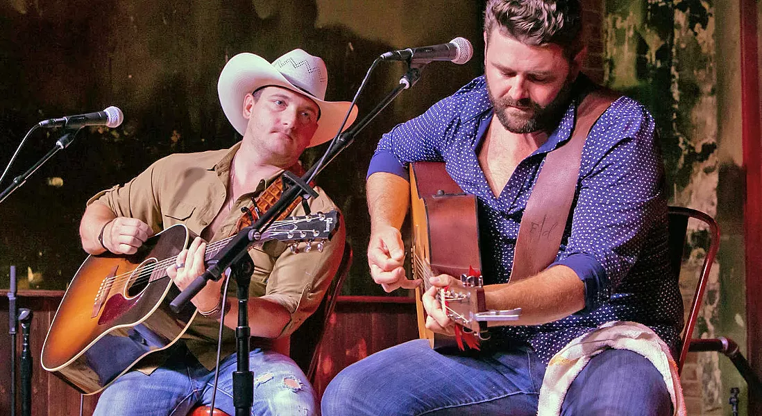 AS SEEN ON THE VOICE Kaleb Lee and Pryor Baird, who squared off against each other on NBC's The Voice, will play Presqu'ile Winery on June 8. - PHOTO COURTESY OF KALEB LEE AND PRYOR BAIRD
