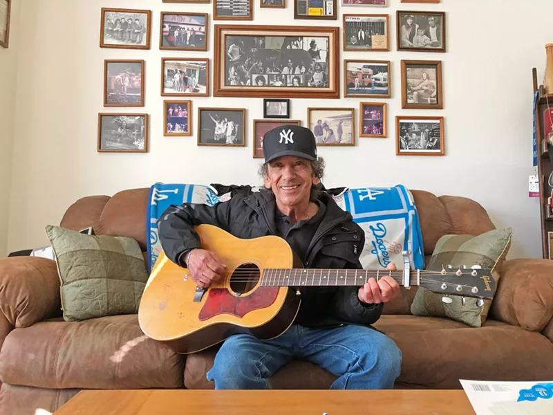 SECRET SINGER Ralph Molina is best known as Neil Young's Crazy Horse drummer, but he's a wonderful singer-songwriter—though he's yet to perform his songs live in public. - PHOTO BY GLEN STARKEY