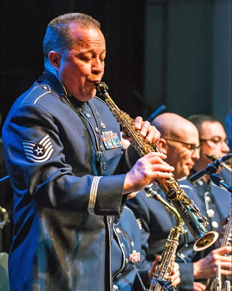 PATRIOTS JAZZ The Commanders Jazz Ensemble, part of the U.S. Air Force Band of the Golden West, plays a free concert at Cuesta College on Aug. 10. - PHOTO COURTESY OF THE U.S. AIR FORCE BAND