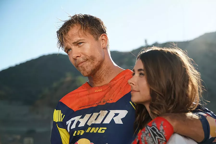 OFF-ROAD WARRIOR Former soldier Marshall Bennett (Michael Roark) becomes a competitive motocross racer after being medically discharged, in the sports drama, Bennett's War. - PHOTO COURTESY OF ESX ENTERTAINMENT