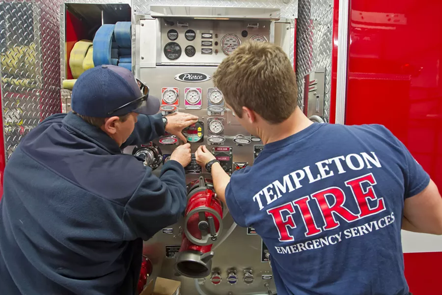 COVERAGE Unofficial results from the Templeton Community Services District special election show that residents are willing to fund their fire department. - FILE PHOTO BY JAYSON MELLOM