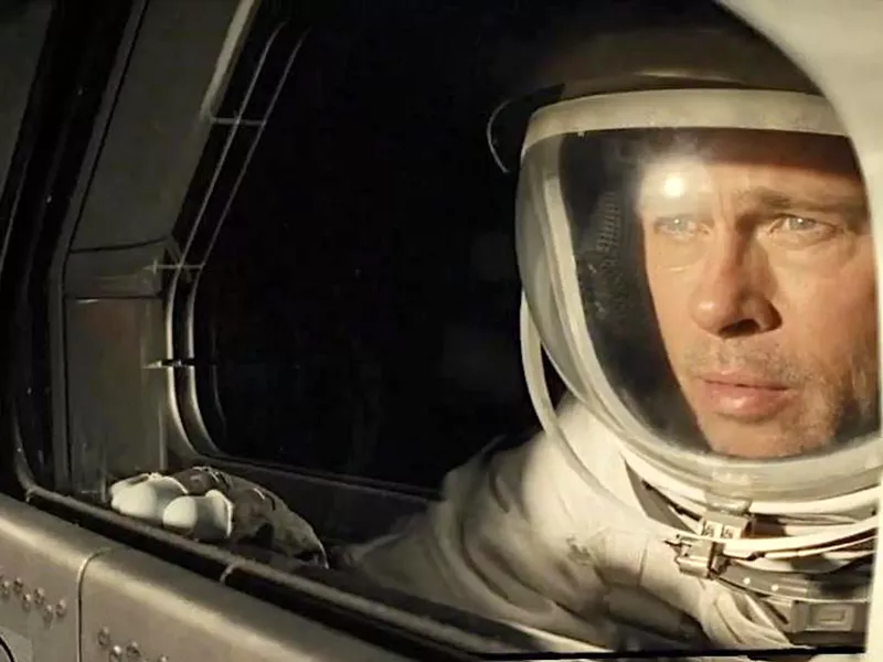 INTO THE ETHER In Ad Astra, Brad Pitt stars as astronaut Roy McBride, who ventures into space in search of his father, whose own space mission failed ... or did it? - PHOTO COURTESY OF NEW REGENCY PICTURES