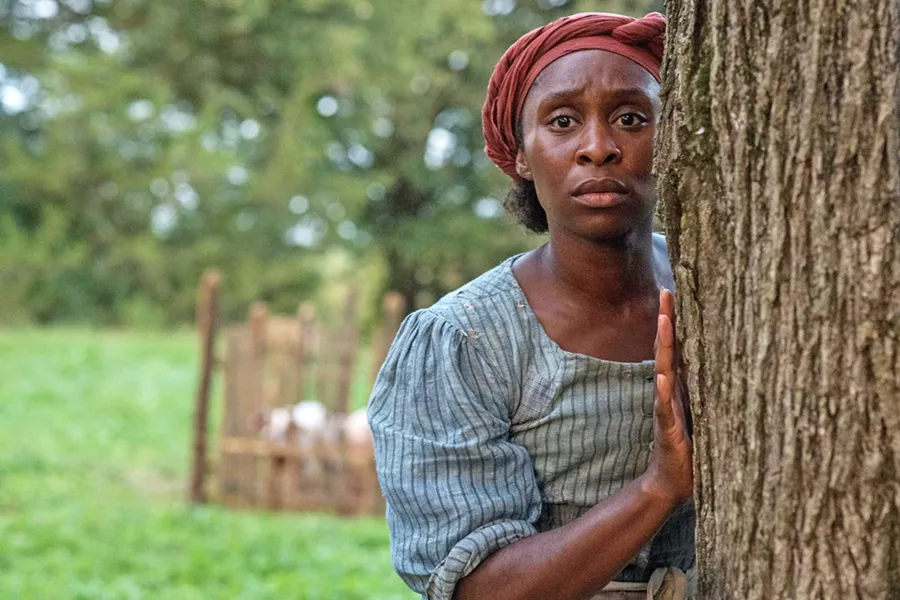 AMERICAN HEROINE Harriet Tubman (Cynthia Erivo) escapes from slavery and goes on to help free hundreds of other slaves, in the historical drama and biopic, Harriet. - PHOTO COURTESY OF PERFECT WORLD PICTURES