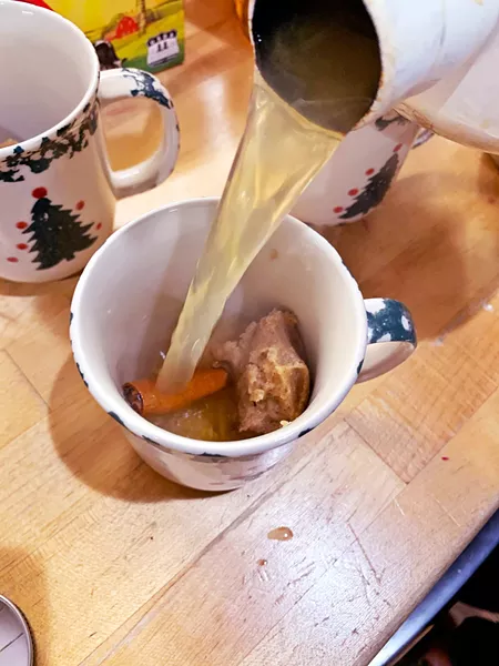 Hot buttered rum - PHOTOS BY CAMILLIA LANHAM