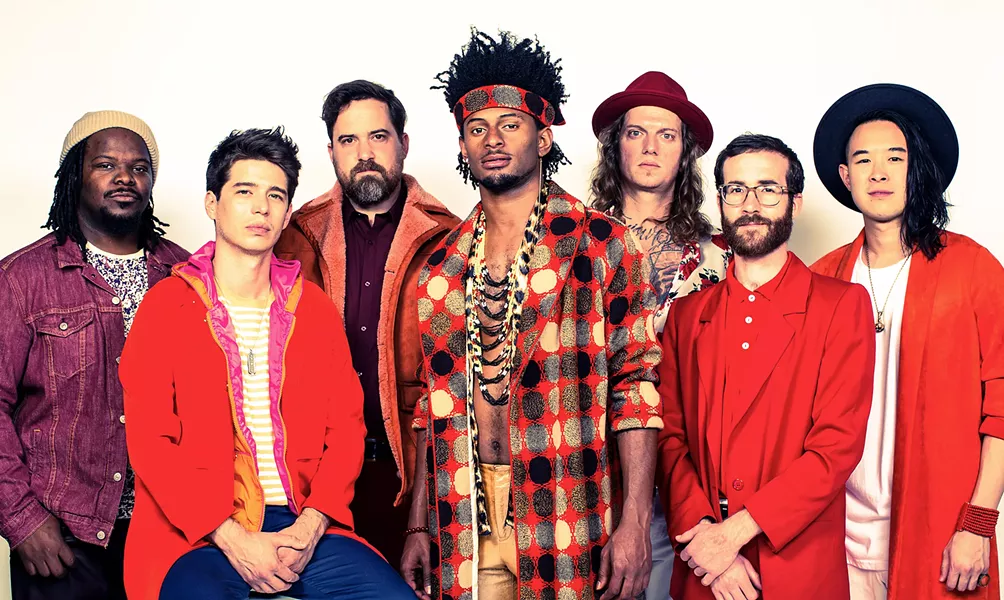 FUNKY FRESH Funk-rock-dance masters Con Brio bring Bay Area style to The Siren on Friday, Dec. 27. - PHOTO COURTESY OF CON BRIO