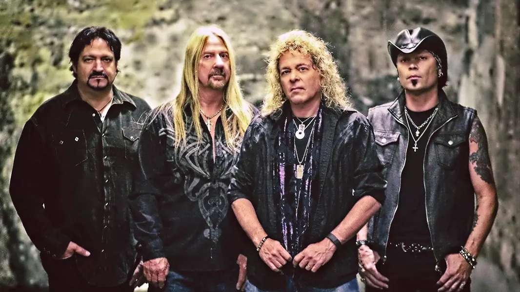 GET MELTED The heavy rock band that's been hitting it hard since the '70s, Y&T, plays SLO Brew Rock on Saturday, Dec. 28. - PHOTO COURTESY OF Y&T