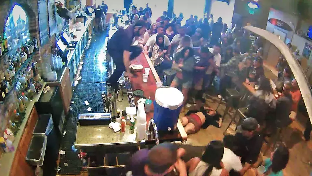 ASSAULT A SLO city building inspector's 2016 assault on a Santa Maria woman and her male friend drew countywide outrage. The inspector, Chris Olcott, is no longer employed at the city. - SCREENSHOT TAKEN FROM YOUTUBE VIDEO
