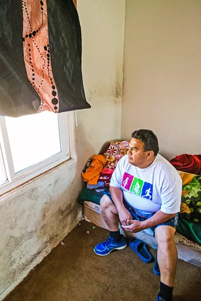 NON-HABITABLE CONDITIONS In May, the battle for habitable conditions for tenants of the 55-unit Grand View Apartments complex began in the San Luis Obispo Superior Court. - FILE PHOTO BY JAYSON MELLOM