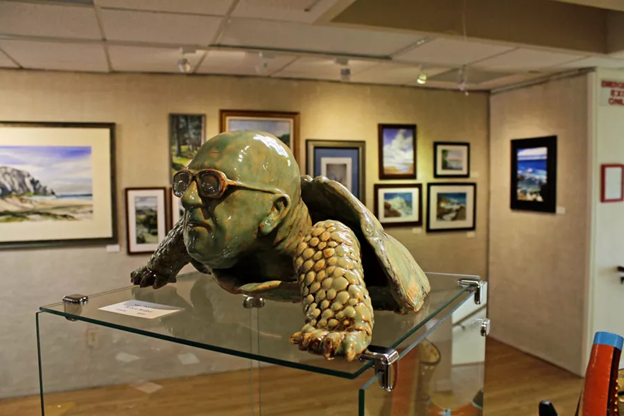 PLEIN AIR Not only does the volunteer-based Morro Bay Art Association provide a space for local artists to show work, it leads classes, workshops, excursions, and will be hosting its first-ever plein air festival in April. - PHOTOS BY KASEY BUBNASH