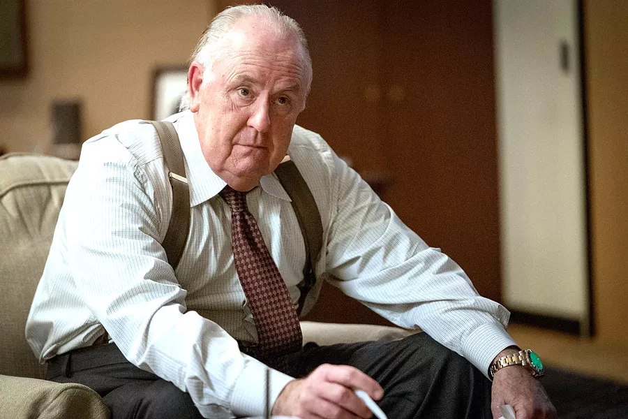 PIG John Lithgow plays Fox News CEO Roger Ailes, whose years of sexual harassment and abuse were finally exposed, leading to his ouster and a multi-million-dollar lawsuit. - PHOTOS COURTESY OF LIONSGATE