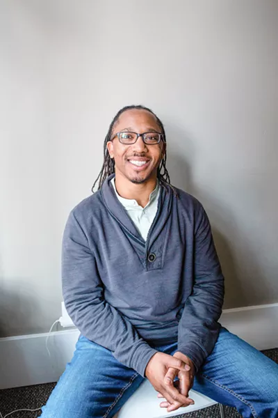 EXPERIENCES Charles Bell, a portrait participant, said during his interview with Courtney Haile, "My presence ... working in the career that I am, and the way I appear ... I think that continues to educate the community on our culture and what we can accomplish." - PHOTO COURTESY OF RENODA CAMPBELL