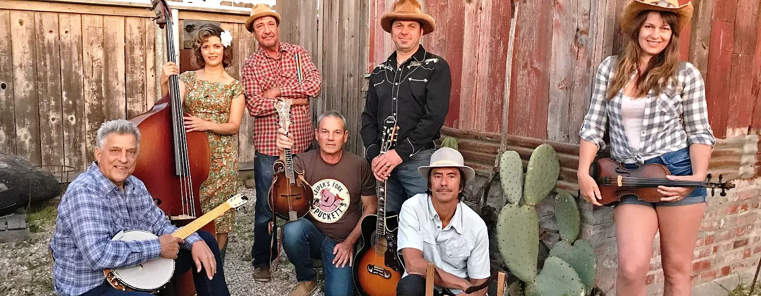 SHUCK YEAH! The Mother Corn Shuckers headline a three-band Valentine's Day show on Feb. 14, in the SLO Brew Rock Event Center. - PHOTO COURTESY OF THE MOTHER CORN SHUCKERS