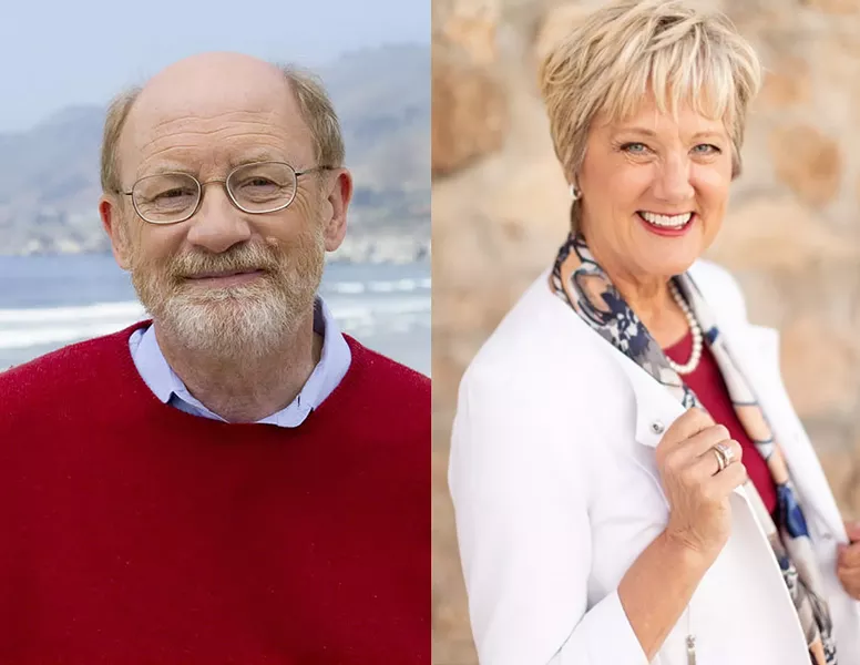 SPLIT Even though candidate John Laird (left) took home a majority of votes, according to unofficial election results, voters come out for candidate Vicki Nohrden (right) in San Luis Obispo and Santa Clara counties. - PHOTO COURTESY OF BILL MAXFIELD (LEFT); COURTESY OF VICKI NOHRDEN (RIGHT)