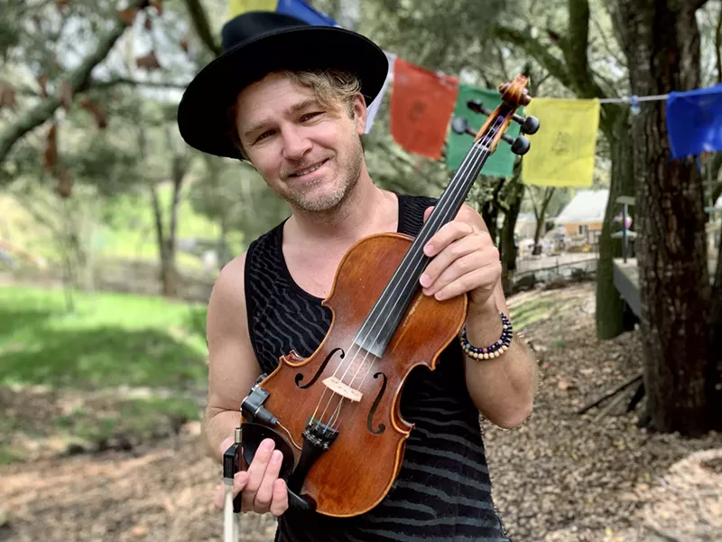 BIG STREAM A-COMING' Tyson Leonard of the EDM act Tropo will live stream a concert on March 28. - PHOTO COURTESY OF TYSON LEONARD