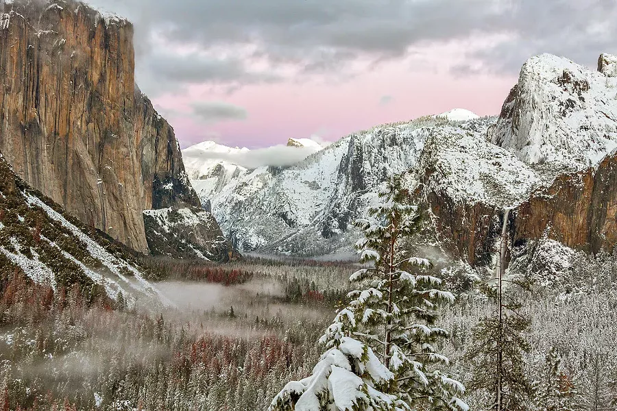 'YOSEMITE SUNSET' This color print by SLO County photographer Bob Canepa is another item available during PRYAF's fundraising online auction, which hopes to close a $46,000 budget shortfall for the nonprofit. - IMAGE COURTESY OF BOB CANEPA