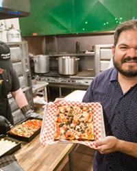 DETROIT-STYLE LOVE Benny's Pizza was a pandemic favorite with Facebook followers waiting impatiently for Ben Arrona to drop the week's available pizzas into a post. The clamor for his Detroit-style pie helped him grow into a permanent fixture as part of Benny's Pizza Palace &amp; Social Club in SLO, which won the Best New Company of 2021.
