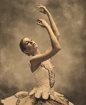 STUFFED WITH FLUFF : Did you know one tutu can cost $400 to $500? Pictured is the Civic Ballet’s Helene Dinsmoor. - PHOTO BY BARRY GOYETTE