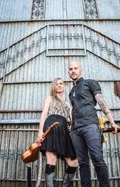 ON THE ROAD: Husband and wife duo You Knew Me When (Karis and Cie Hoover) has been on continuous tour for two and a half years, and on March - 21 they’ll bring their Nashville sounds to Luna Red and then to Pappy McGregor’s on March 28. - PHOTO BY KENDRA BOMAR AND REESE FAW