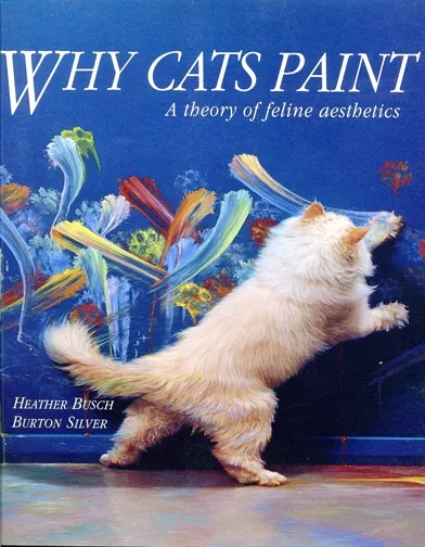 WHY CATS PAINT : While not as popular as cat painting, dog sculpture is a growing phenomenon. - IMAGE COURTESY OF HEATHER BUSCH AND BURTON SILVER