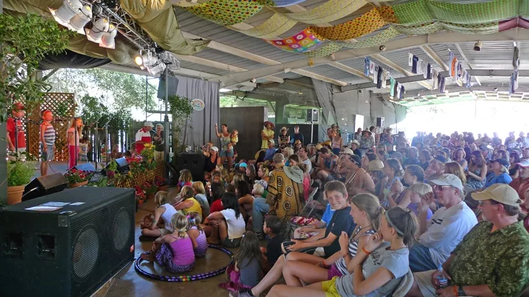 SO. DARN. CUTE. : One of the highlights of the festival is the kids’ talent show. - PHOTO BY GARY ROBERTSHAW
