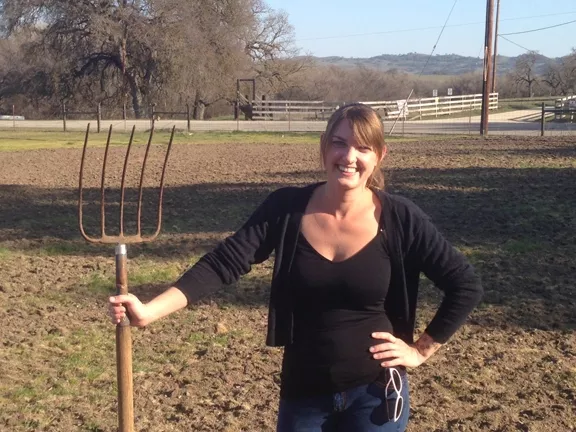 GROWING BUSINESS : Sarah Worley’s Bee Wench Farm provides vegetables and more to people hungry for fresh food and a connection to the hands that grow it. - 
PHOTO COURTESY OF SARAH WORLEY