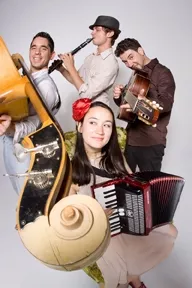 CHANSON CHANTEUSE : Jessica Fichot and her fiery band return for another show at Steynberg Gallery on Nov. 10. - PHOTO BY ANDY SHENG