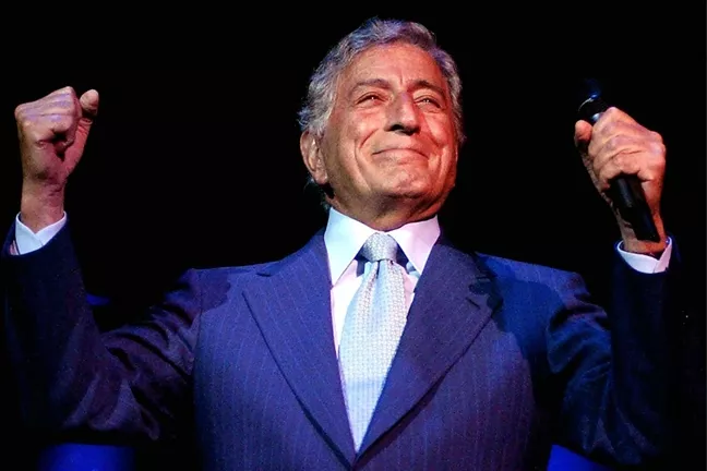 CLASS ACT: Tony Bennett plays Vina Robles Amphitheatre on Aug. 10. - PHOTO COURTESY OF TONY BENNETT