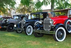 LOOK BUT DON’T TOUCH! : Classic cars from the ‘20s through the ‘50s, like these beauties form the roaring ’20, will also be on display from 4 to 9 p.m. - PHOTO COURTESY OF THE PASO ROBLES MAIN STREET ASSOCIATION