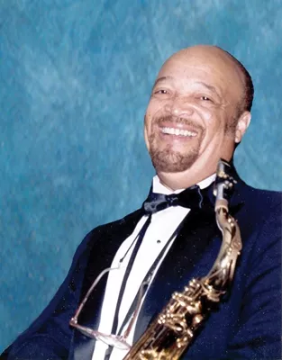 PHOTO COURTESY OF RED HOLLOWAY: Cambria resident James "Red" Holloway plays with the Mike Raynor Group on May 9at the Inn at Morro Bay. - PHOTO COURTESY OF RED HOLLOWAY