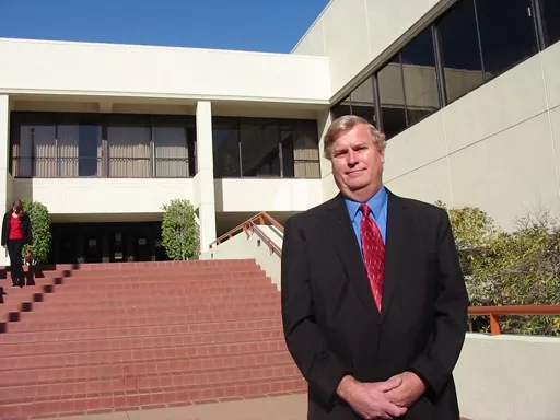 TOO MUCH : Oceano CSD board member Vern Dahl says a slap on the back from the wife of another board member was the final straw. - PHOTO BY COLIN RIGLEY