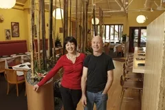 EXPERTS : Shanny Covey and her business partner Robin Covey make culinary magic again at a charming location. - PHOTO BY STEVE E. MILLER