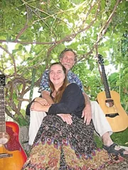 ARKANSAS TRAVELERS : Husband and wife, Larry and Rachel Brick are Brick Fields, an acoustic folk’n’soul passing through our area from Arkansas. See them at The Wine Attic on Aug. 29, and Monteleone's Rock on Sept. 3 and 10. - PHOTO COURTESY OF BRICK FIELDS