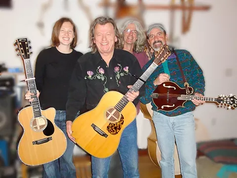 BIRTHDAY BOY : Gritty singer-songwriter Don Lampson (forefront) will play a 64th birthday celebration with some friends at Steynberg Gallery on Jan. 31. - PHOTO COURTESY OF DON LAMPSON