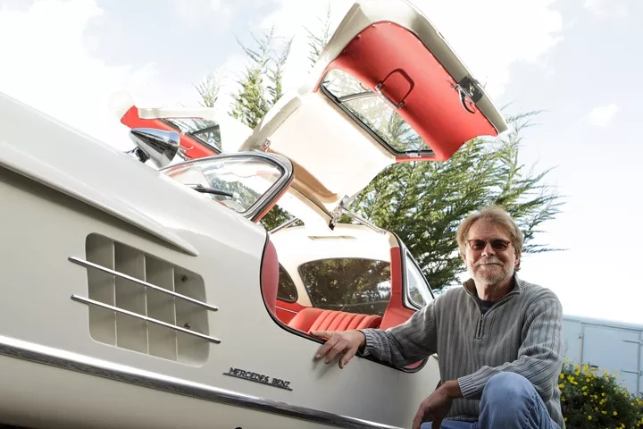 IN DEMAND : Scott Grundfor is one of the most-sought restorers of Mercedes-Benz 300sl sports cars, with clientele worldwide. - PHOTO BY STEVE E. MILLER