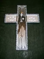 SPOOKYLANE : Hail to the King, Elvis Day of the Dead cross, $30 - PHOTO COURTESY OF SPOOKYLANE