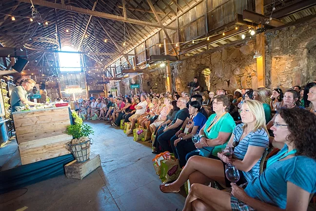 LEARNING IS DELICIOUS: Roll up your sleeves and learn a new skill at a slew of culinary demonstrations unfolding at Sunset and Visit SLO’s SAVOR the Central Coast’s Main Event slated for Sept. 26 to 27 at Santa Margarita Ranch. - PHOTO COURTESY OF VISIT SLO