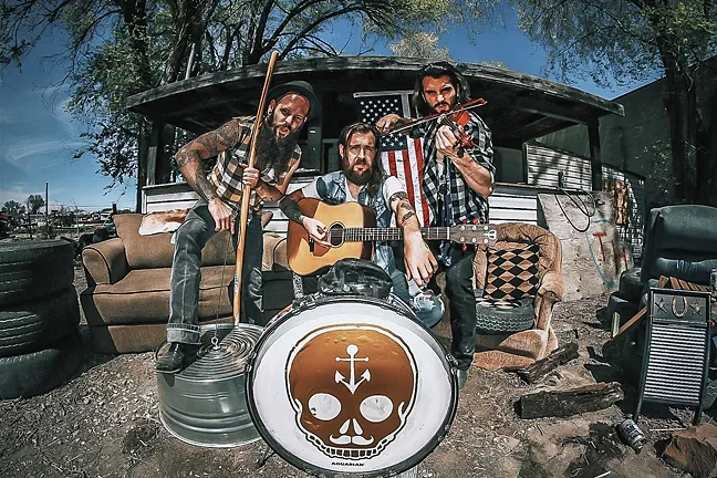 OUTLAWS! : Lorin Walker Madsen & The Hustlers bring their dangerous country sounds to The Pour House on Aug. 6. - PHOTO BY AXLE PRESTON PRICE ETHINGTON