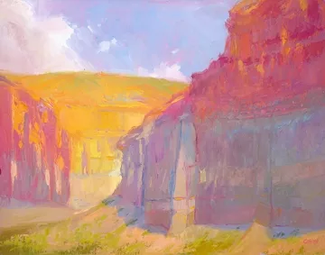MORNING PALISADES : - IMAGE BY CAROLE GRAY-WIEHMAN
