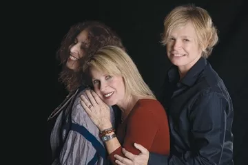 WOMEN OF THE KNIGHT : (Left to right) Deborah Holland, Wendy Waldman,and Cindy Bullens are The Refugees. - PHOTO COURTESY OF THE REFUGEES
