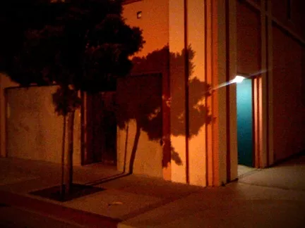 PARKING GARAGE SHADOWS: - PHOTO BY STEVE E. MILLER