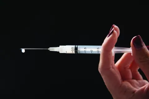 INJECTION QUESTION : San Luis Obispo County allows parents to opt out of vaccinating their children for reasons of personal belief, but local doctors stress that the potential for getting a disease outweighs the risk of any potential vaccination side effects.
